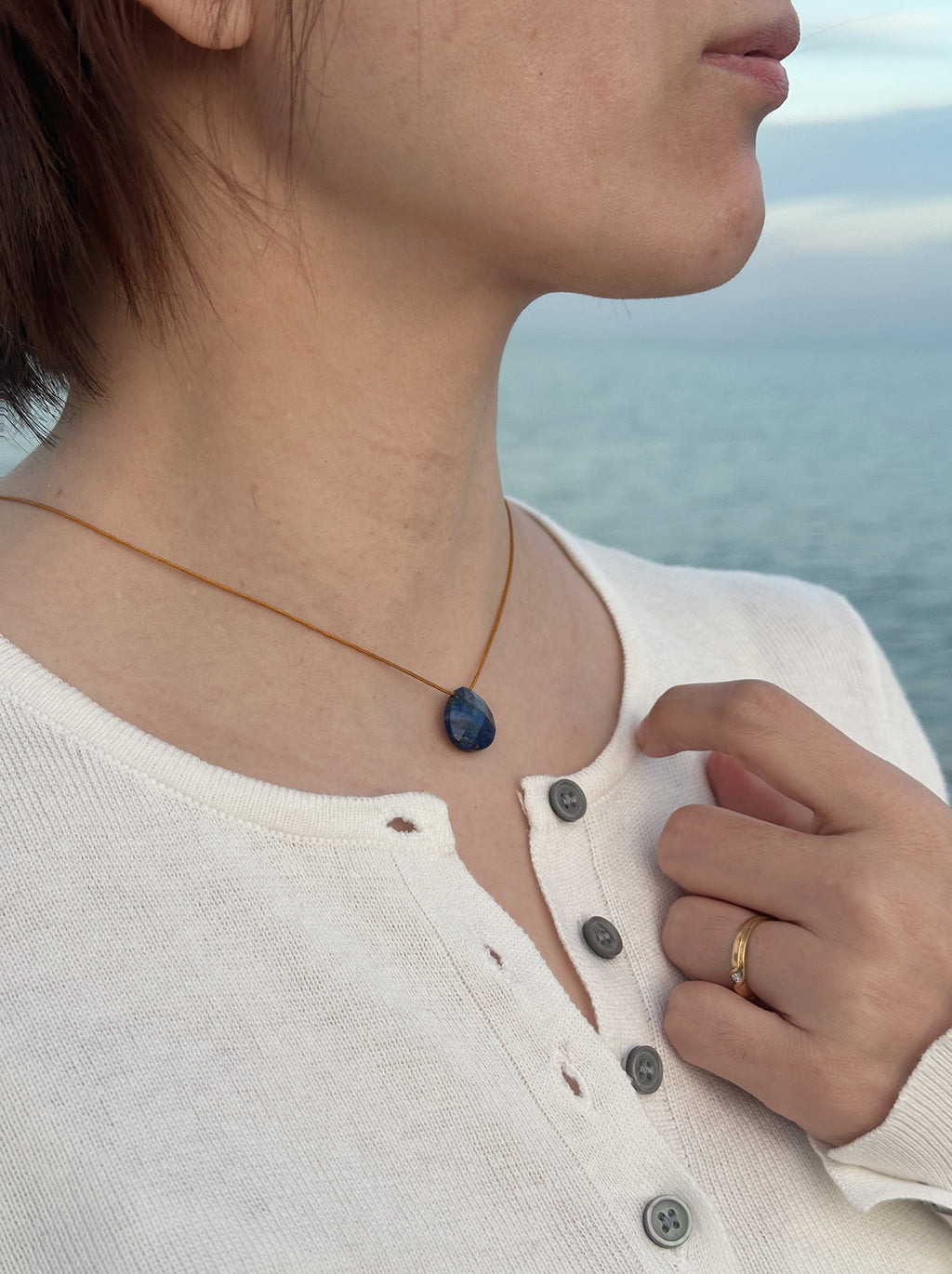 Opulent Lapis Lazuli Elegant Necklace for Queen