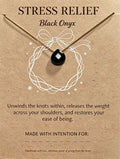 Black Onyx Soul-Lit Necklace For Stress Relief