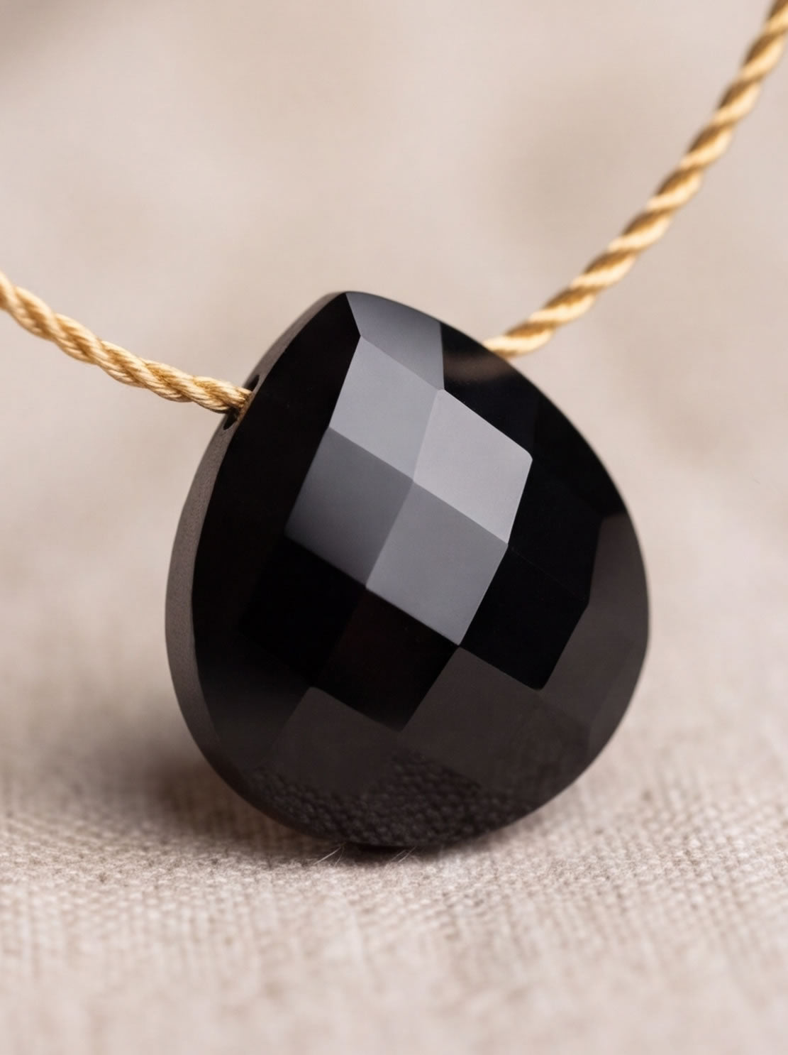 Black Onyx Soul-Lit Necklace For Stress Relief