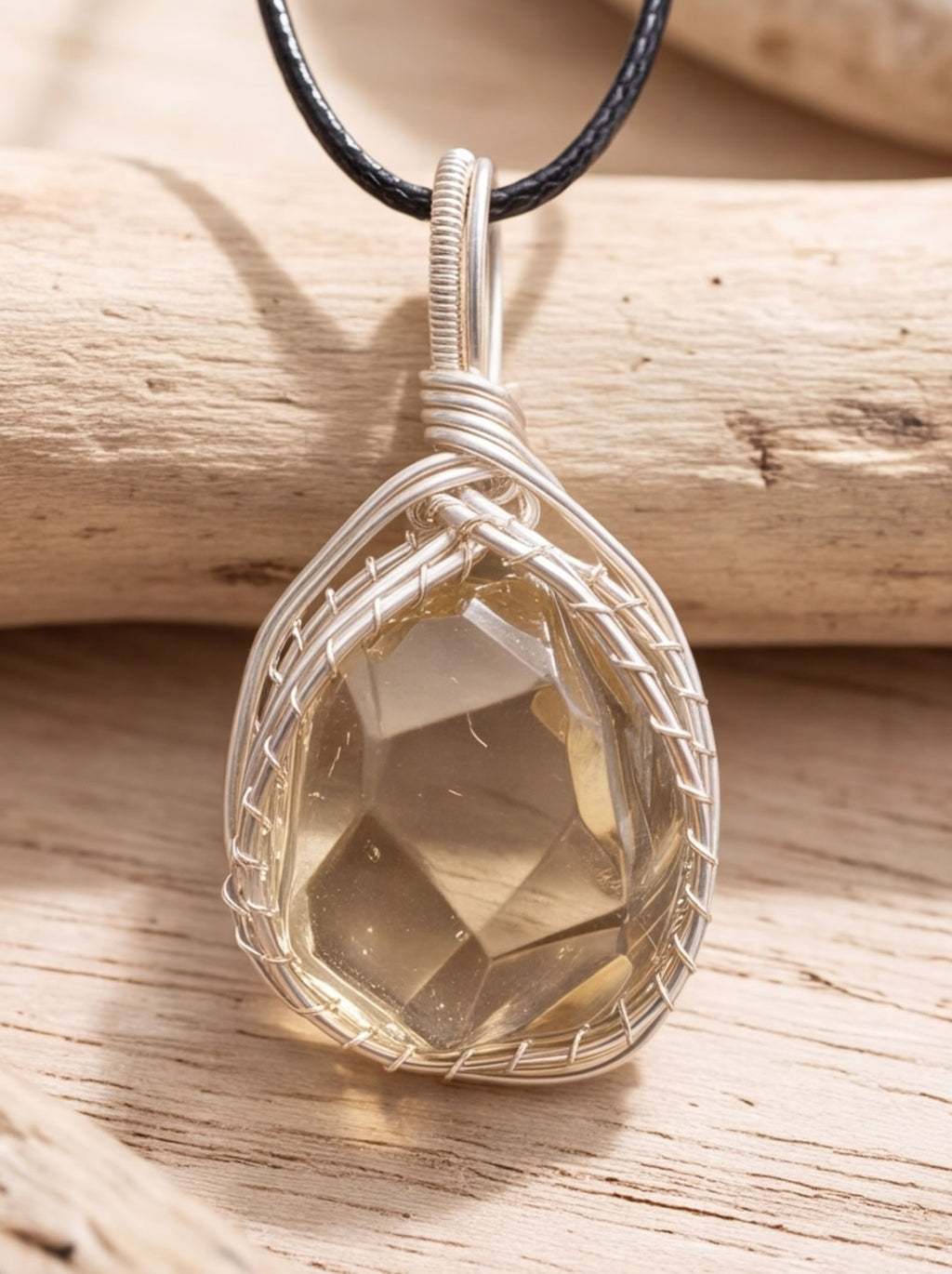 Citrine Handcrafted Lux Necklace For Manifest - Limited Edition