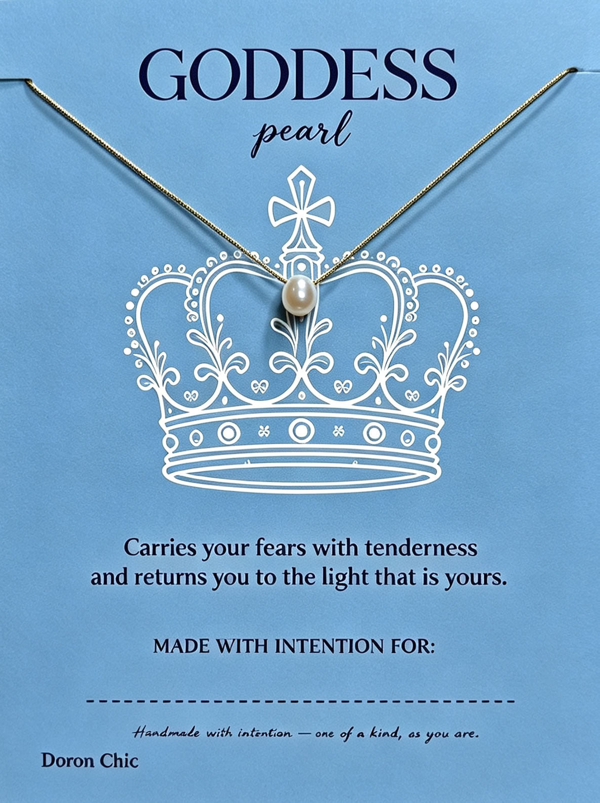 Pearl Divine Light Elegant Necklace For Goddess