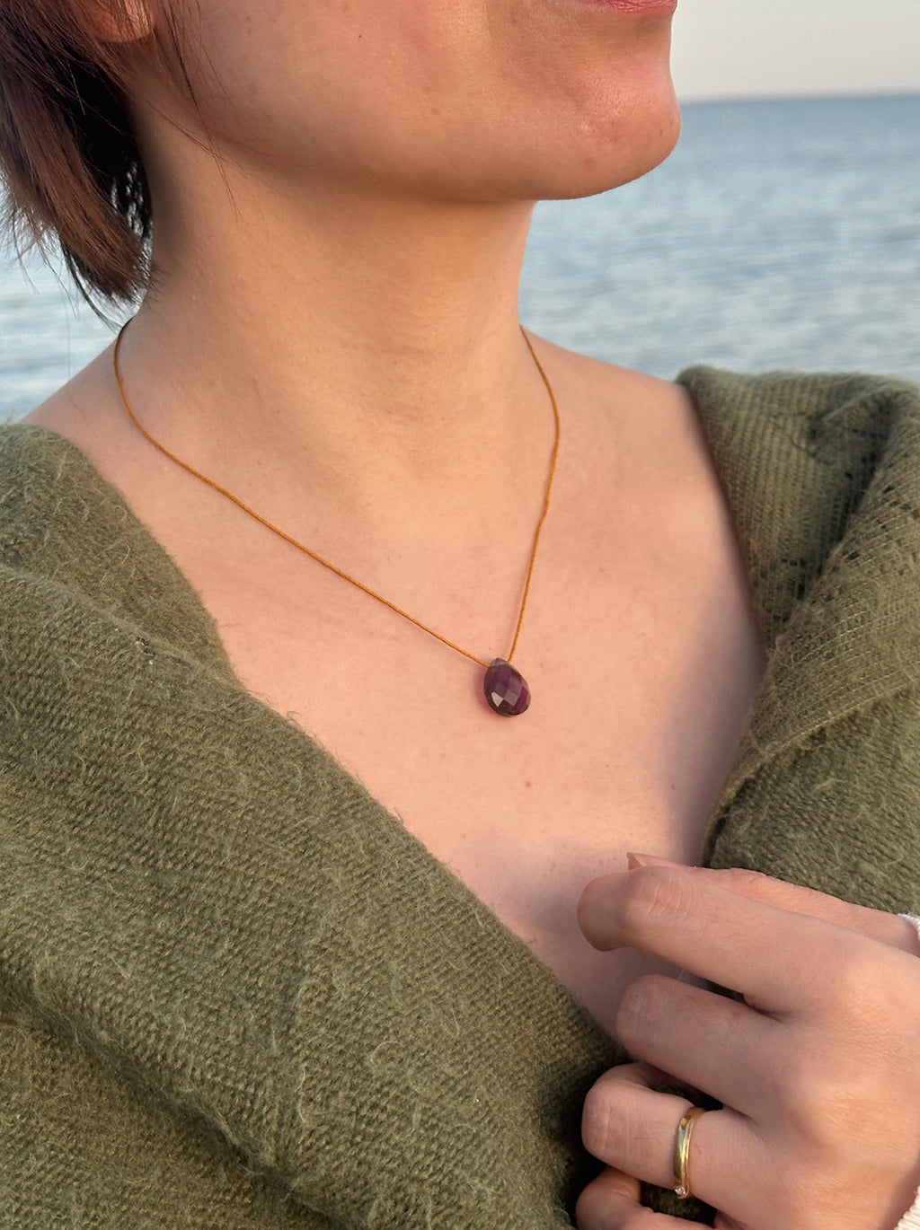 Amethyst Handcrafted Necklace For Fearless