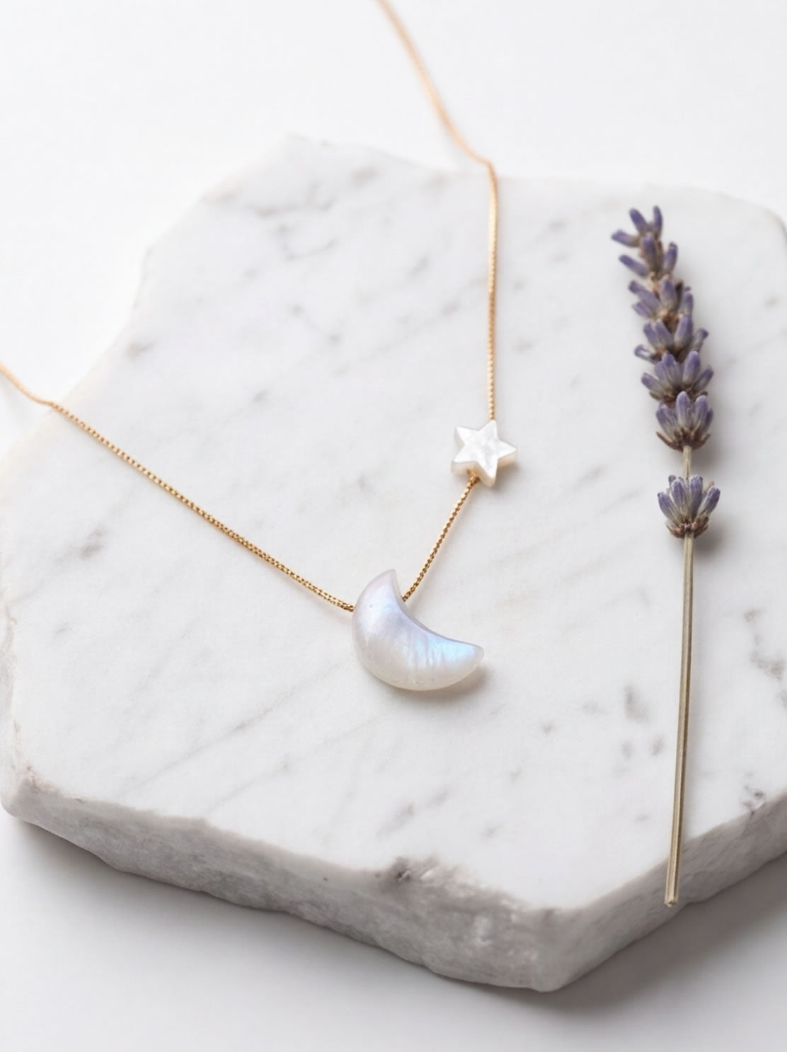 Moonstone For You, With Love Necklace