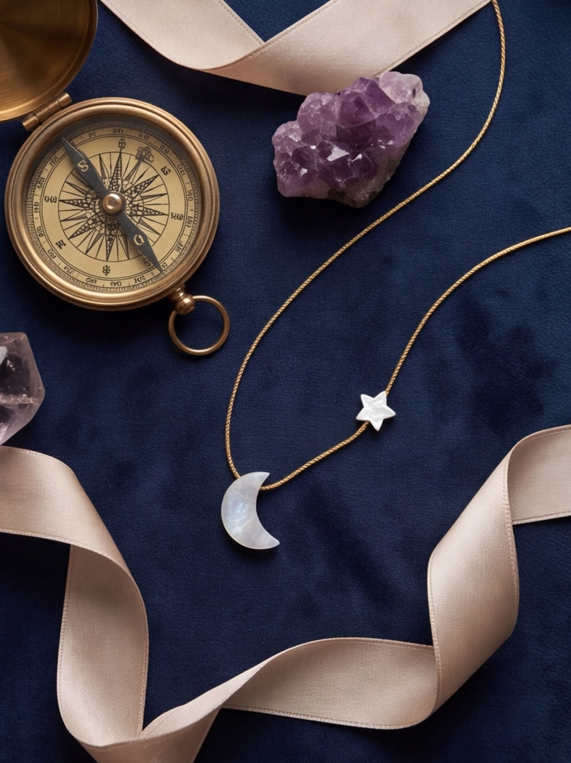 Moonstone For You, With Love Necklace