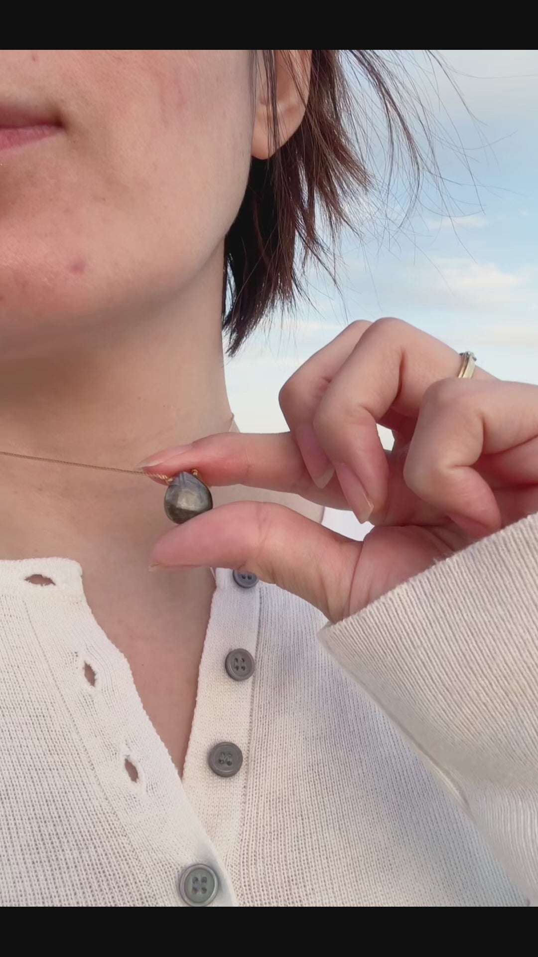 Labradorite Goddess Necklace For You Are Resilient